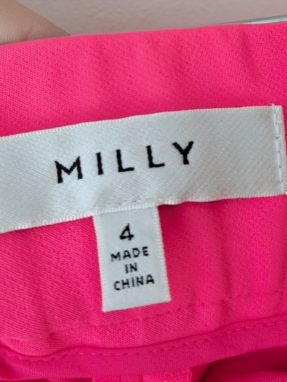 NEW Milly Hot Pink Crepe Trouser - Picture 4 of 7